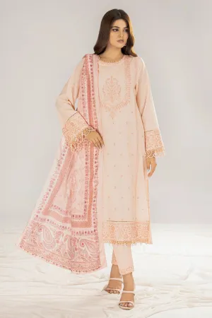 Light Pink Embroidered 3PC Unstitched