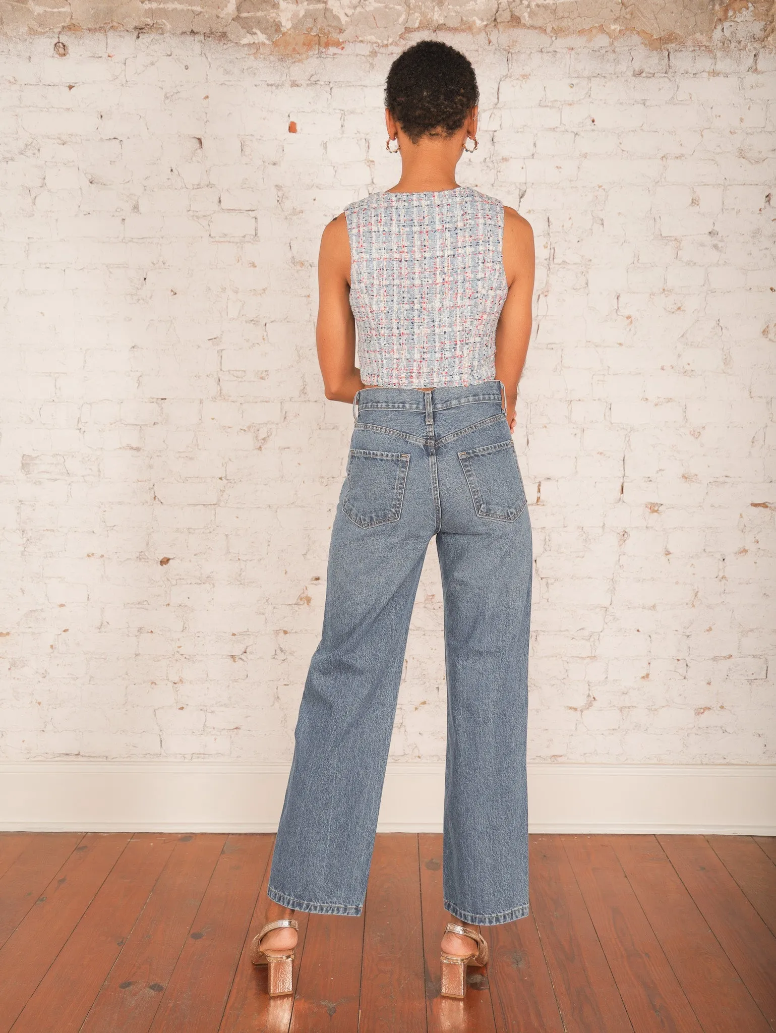 Live Simply Straight Leg Jeans