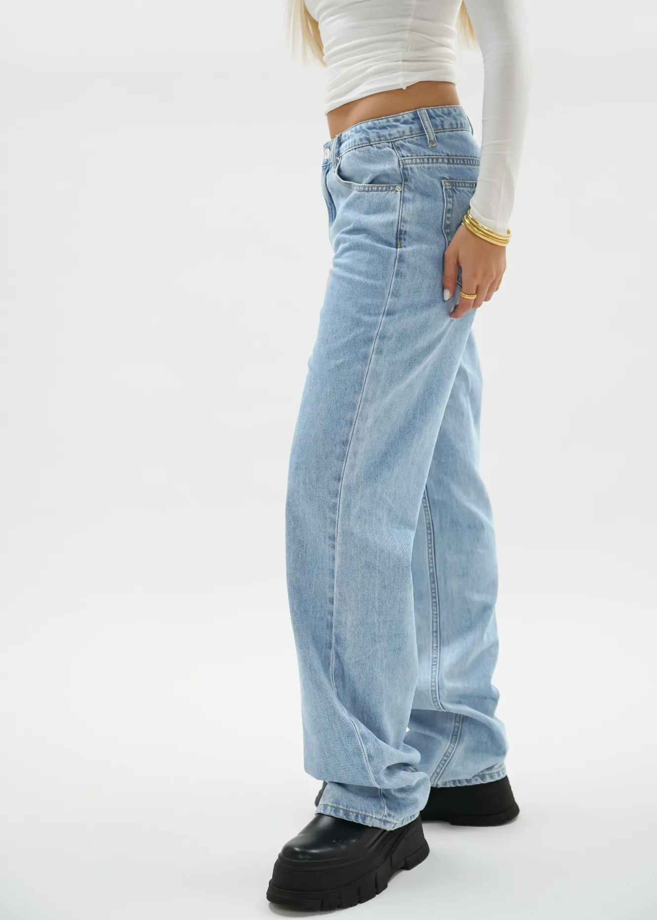 Low waist jeans classic blue (TALL)
