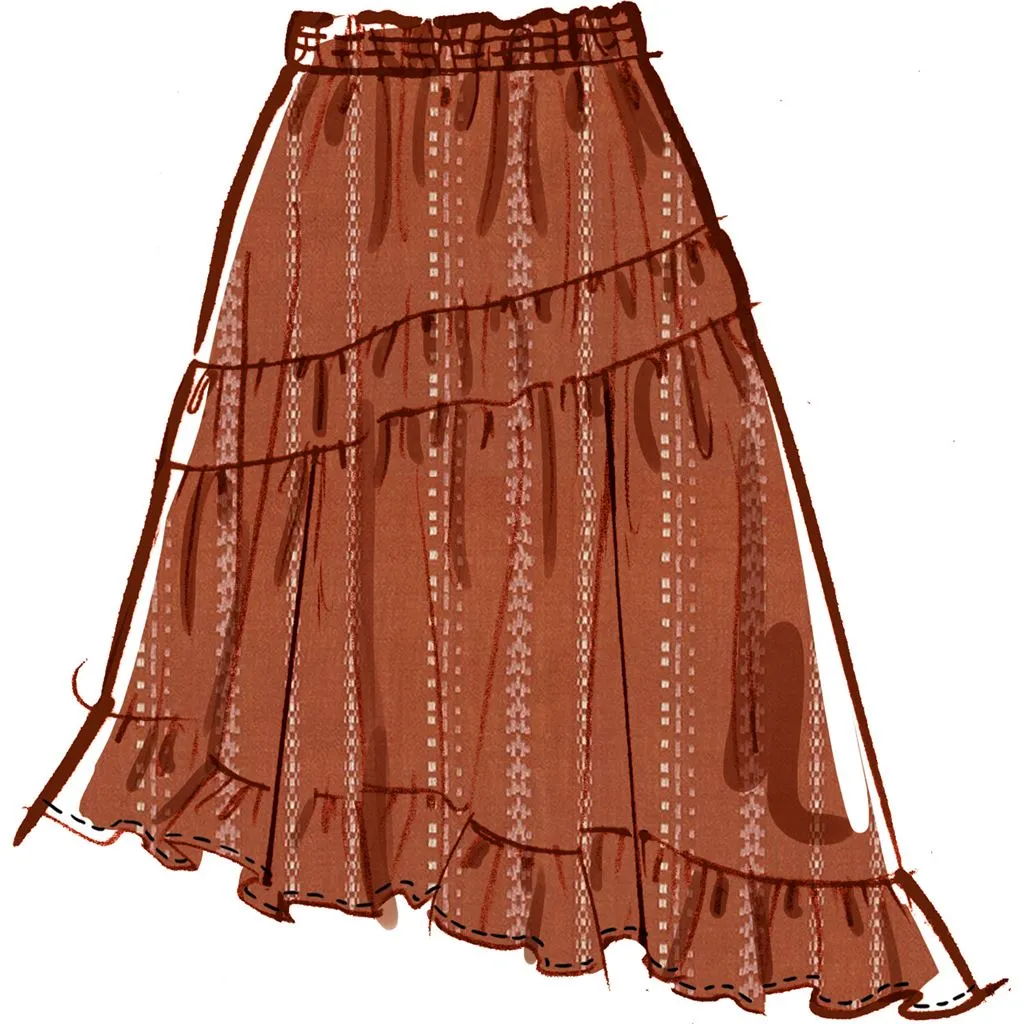 McCall's Pattern M8483 Women's Tops and Skirts