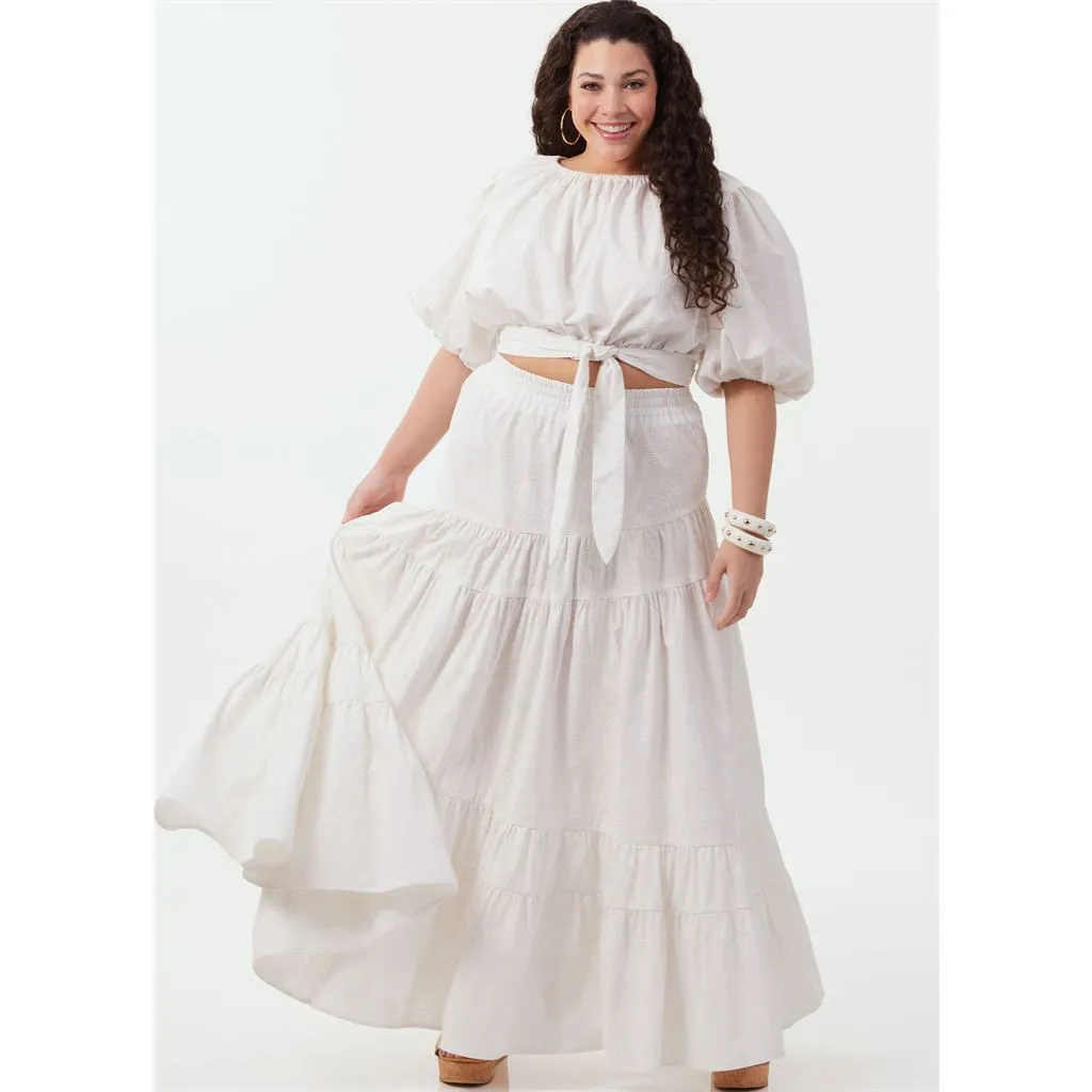 McCall's Pattern M8483 Women's Tops and Skirts