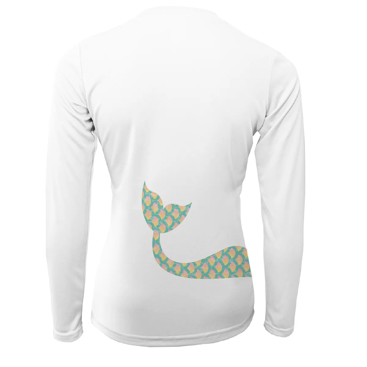 Mermaid Wrap Long Sleeve UPF 50  Dry-Fit Shirt