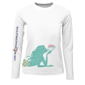 Mermaid Wrap Long Sleeve UPF 50  Dry-Fit Shirt