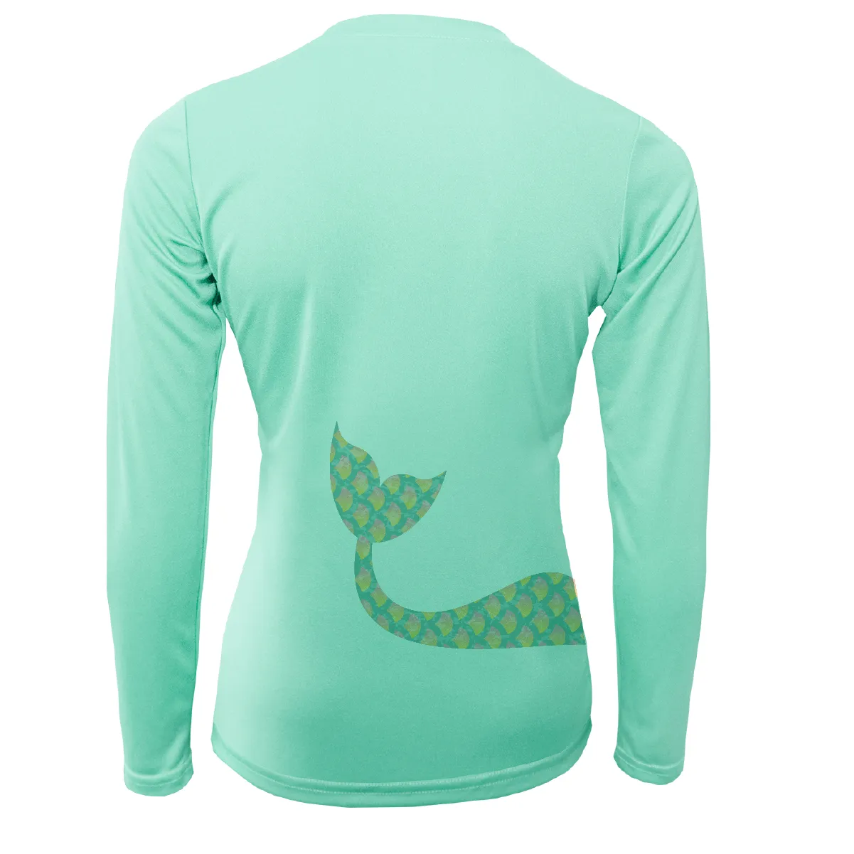 Mermaid Wrap Long Sleeve UPF 50  Dry-Fit Shirt