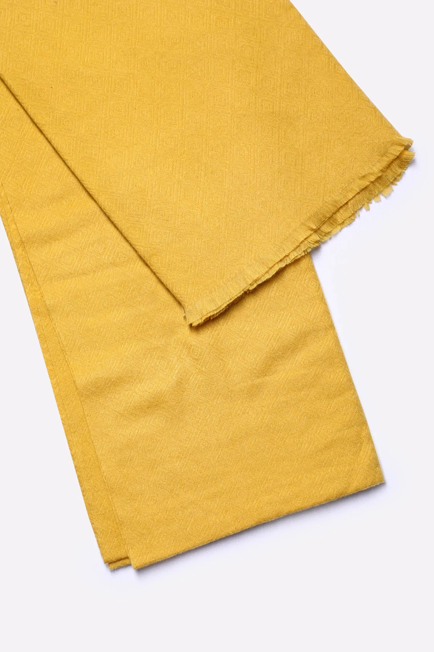 Mustard Plain Shawl