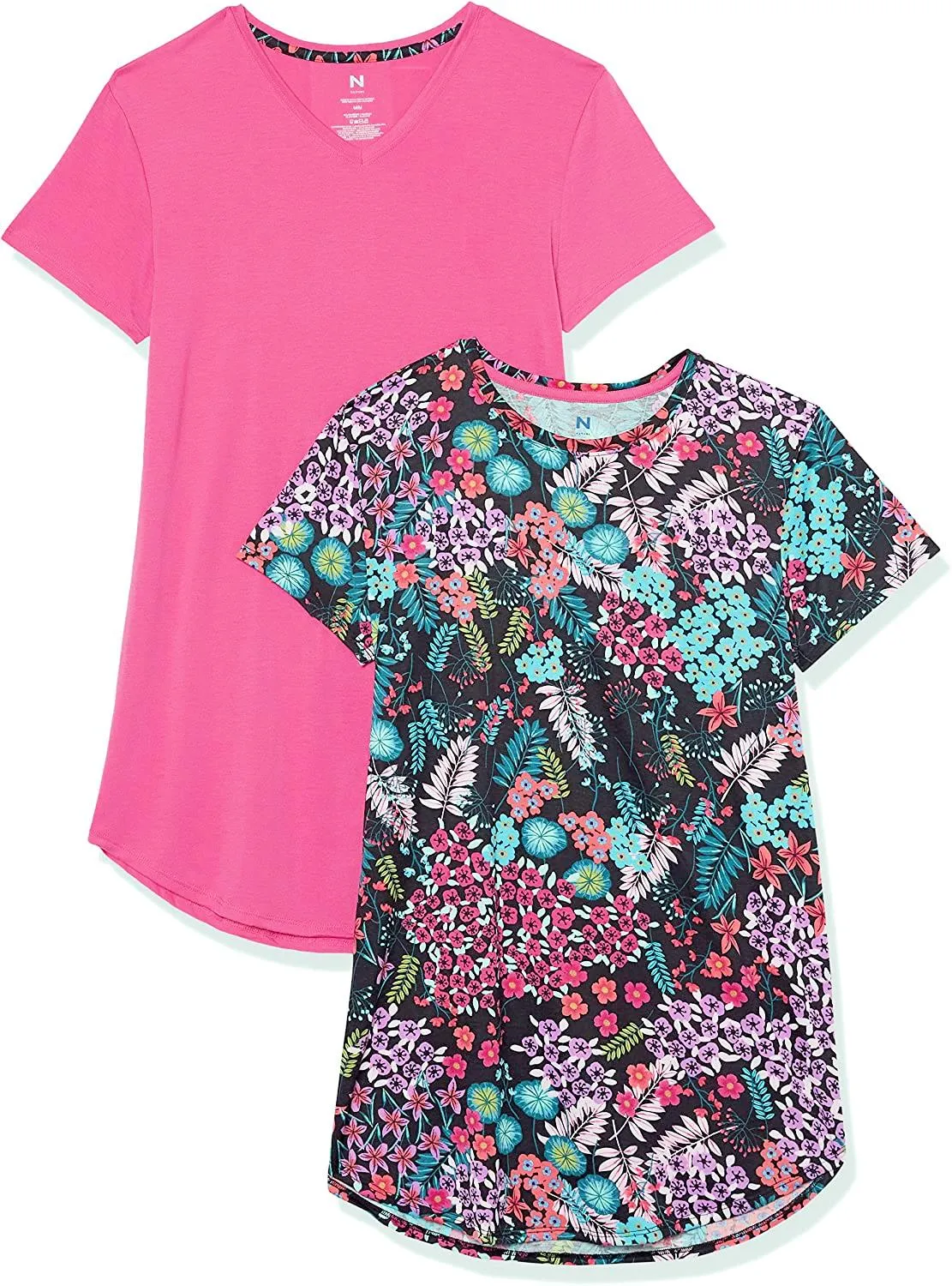 N Natori Women's Spring Essentials 2PK Sleepshirt