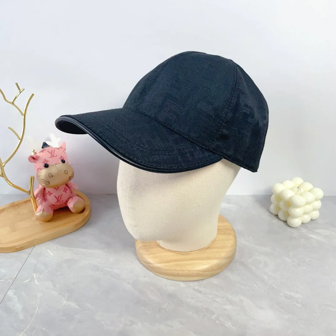 New Classic Versatile Fashion Light Luxury FF Jacquard Men's and Women's Lightweight Baseball Hat