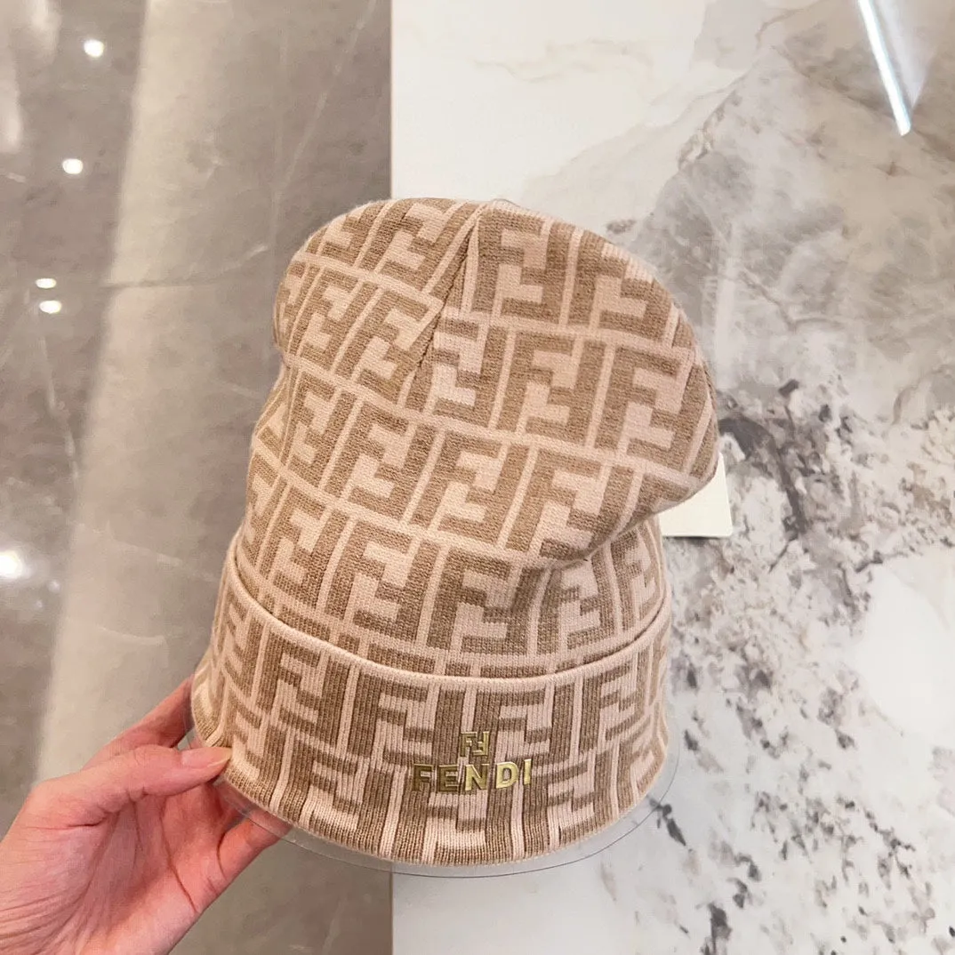 New fashion trend European and American style FF series men's and women's wool skateboard style hat