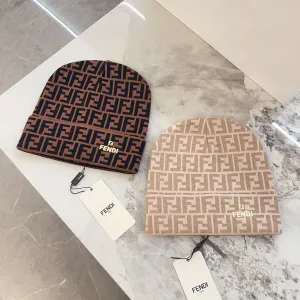 New fashion trend European and American style FF series men's and women's wool skateboard style hat