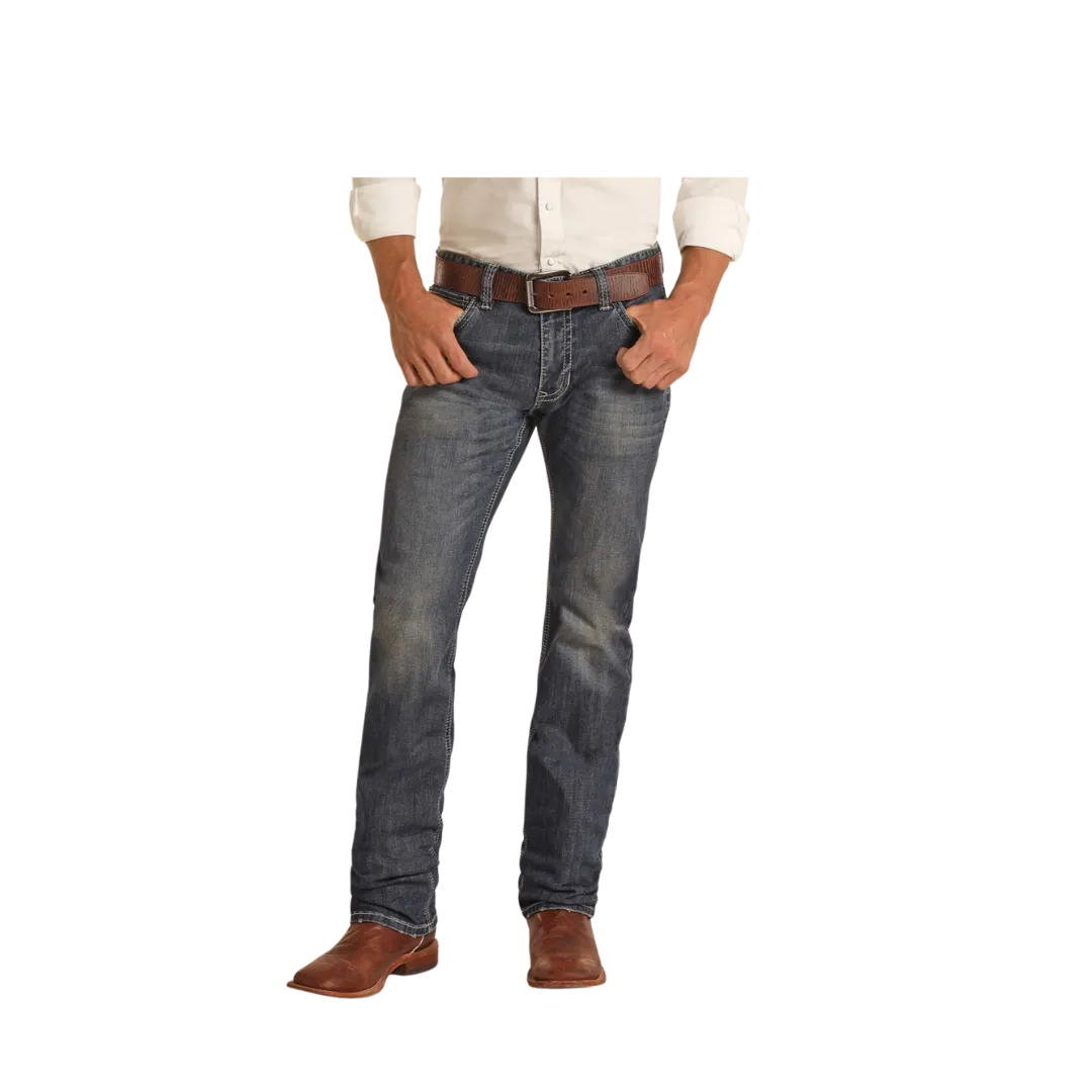 Panhandle Slim Men's Slim Straight Medium Vintage Jeans