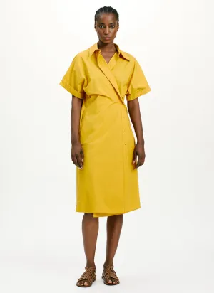 Para Assym Short Sleeve Dress