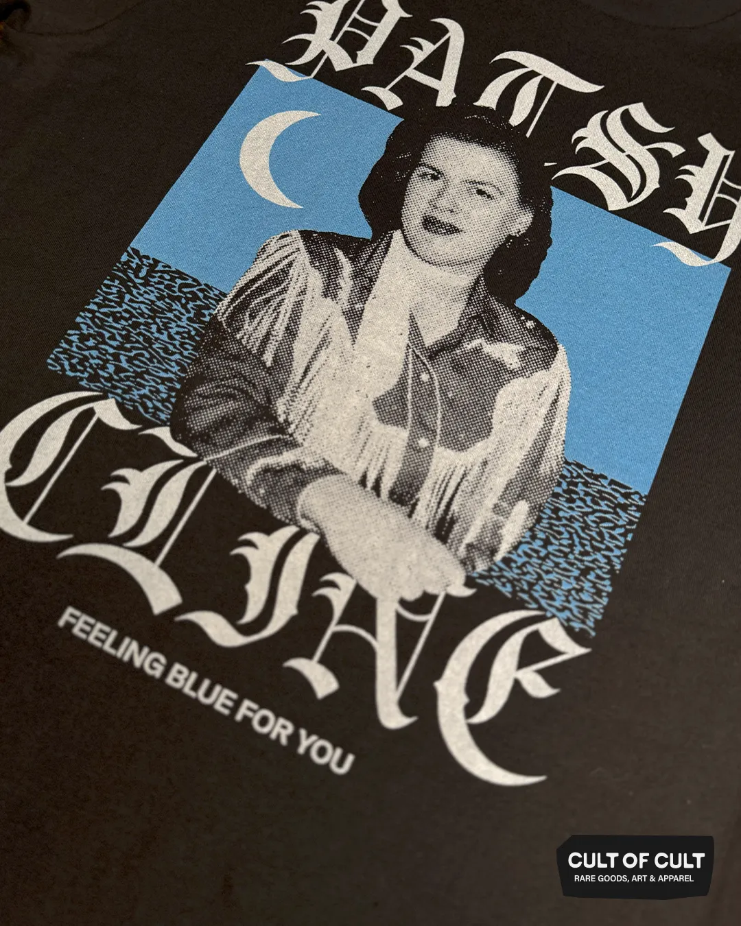 Patsy Cline Feeling Blue T-Shirt