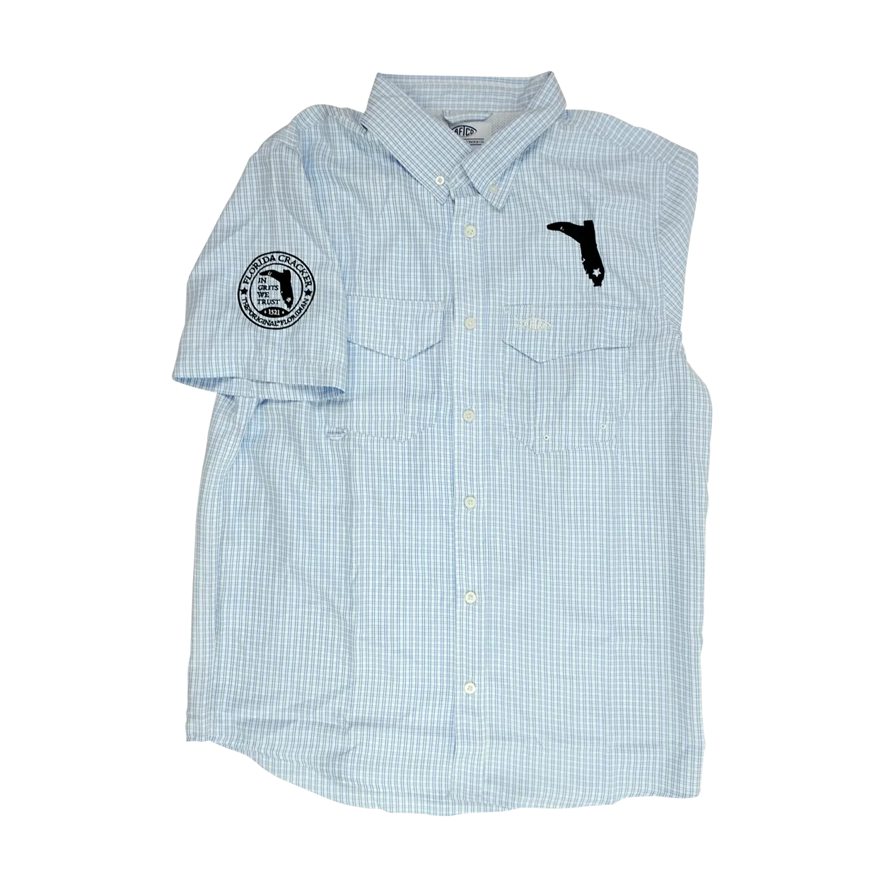 PERFORMANCE FISHING SHIRT S/S - SKY BLUE