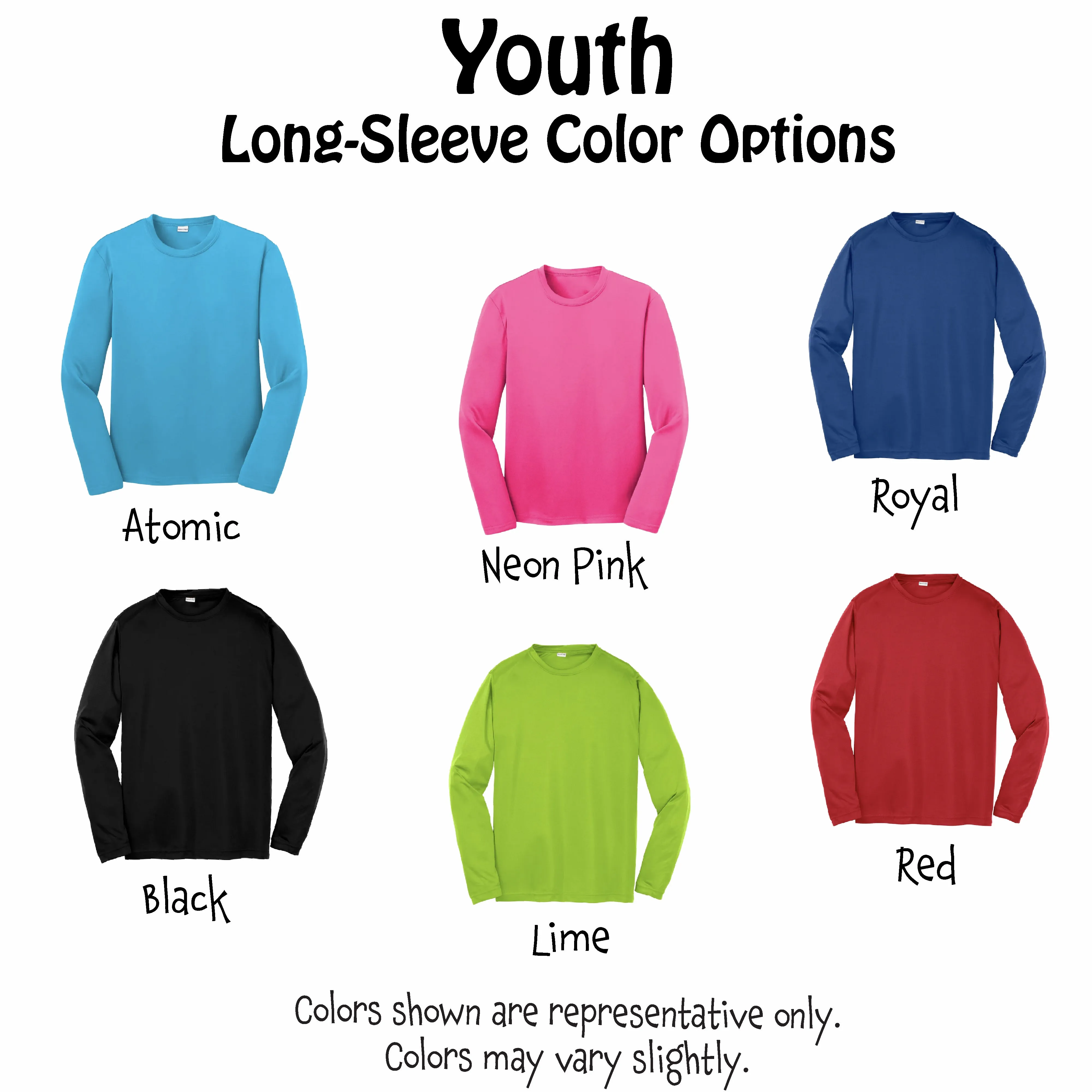 Picklefall | Youth Long Sleeve Pickleball Shirts | 100% Polyester