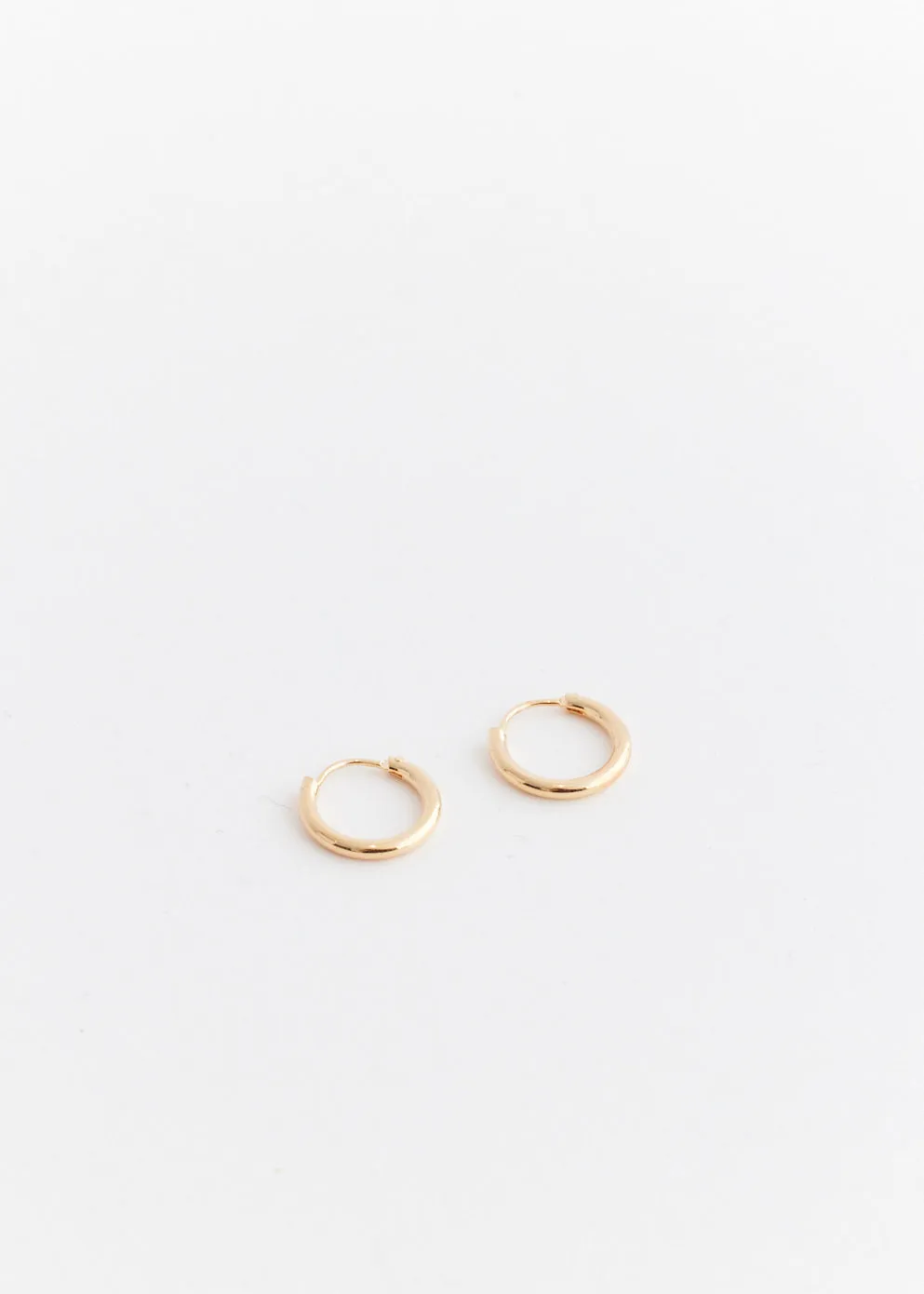 Plain Hoop Earrings