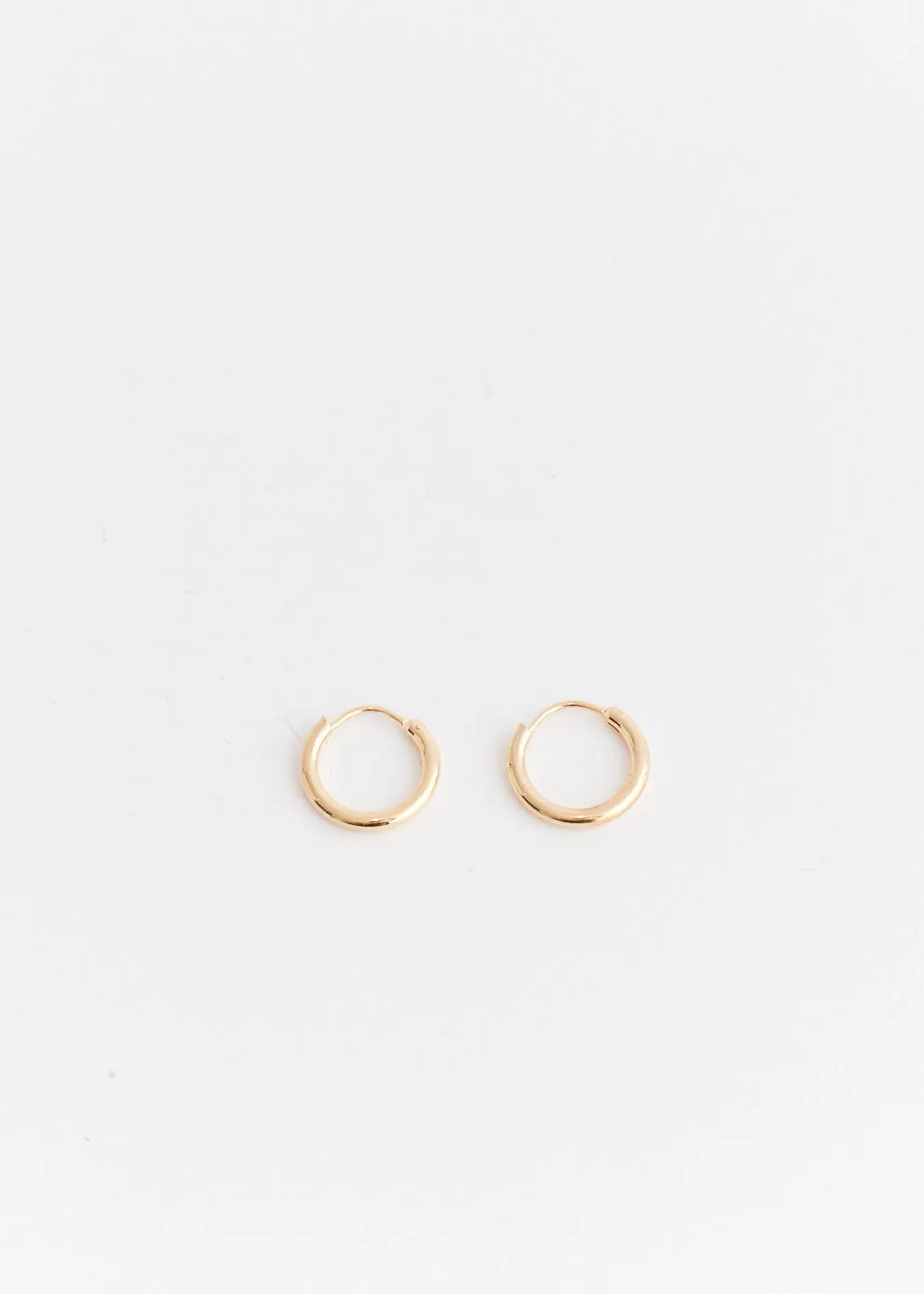 Plain Hoop Earrings