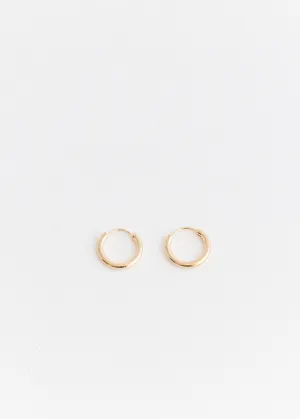 Plain Hoop Earrings