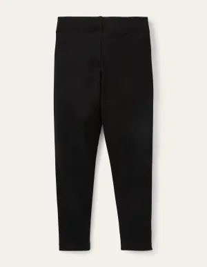 Plain Leggings-Black