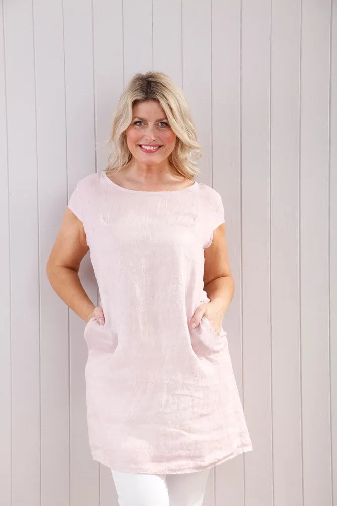 Plain Linen Dress