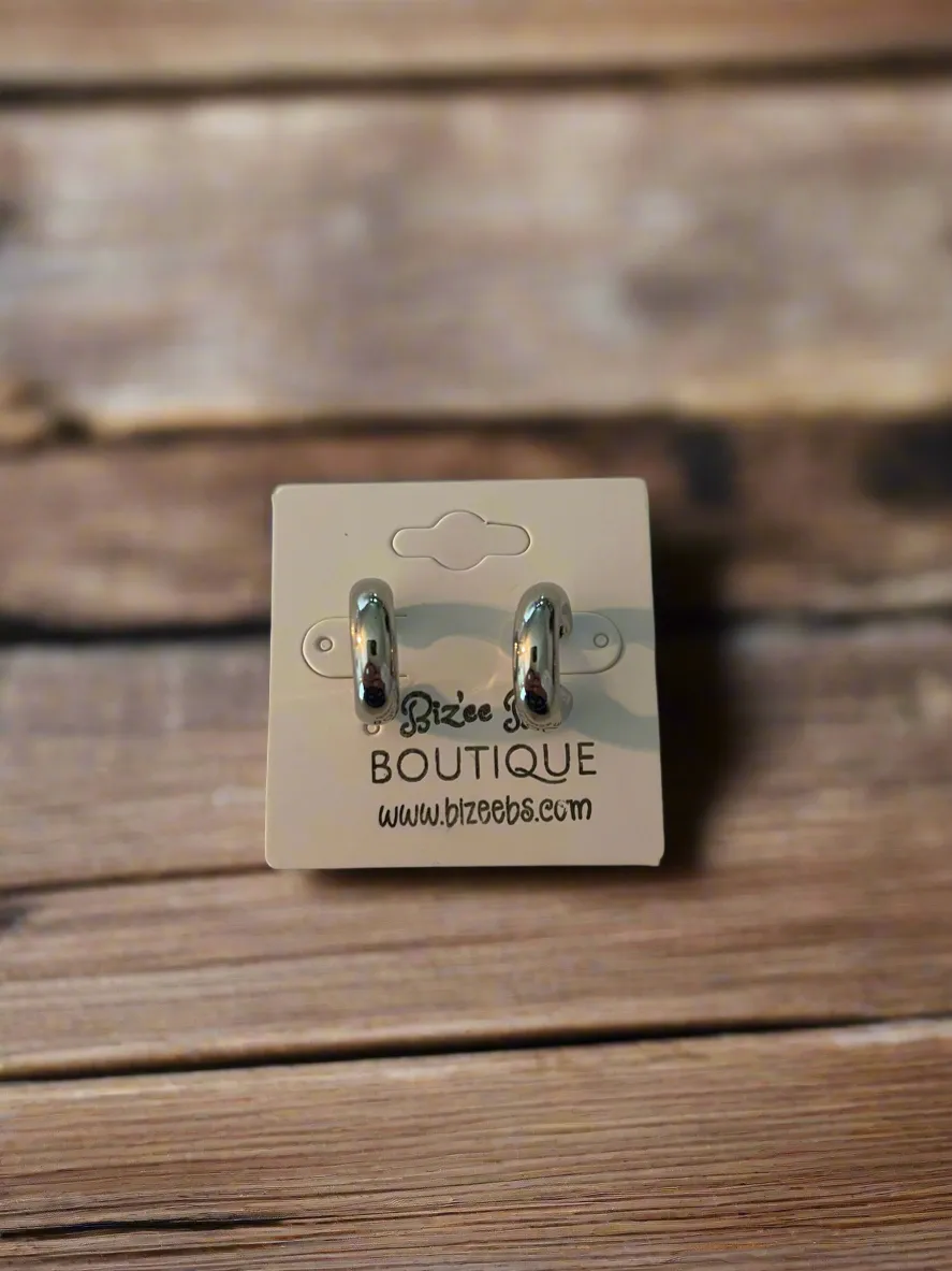 Plain Loop Earrings