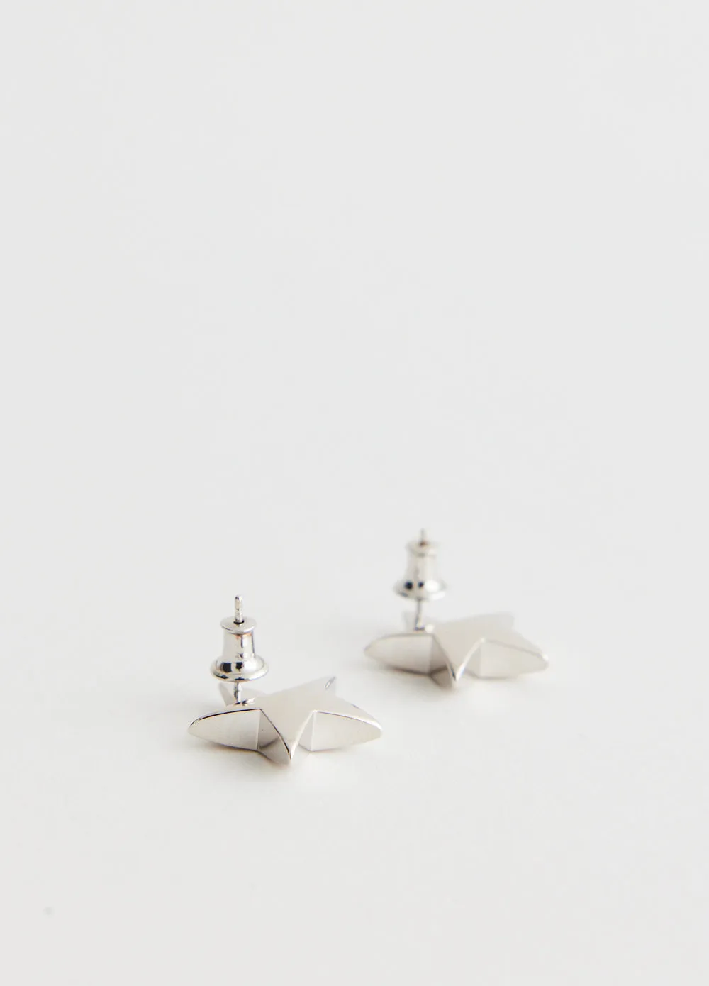 Plain Star Earrings