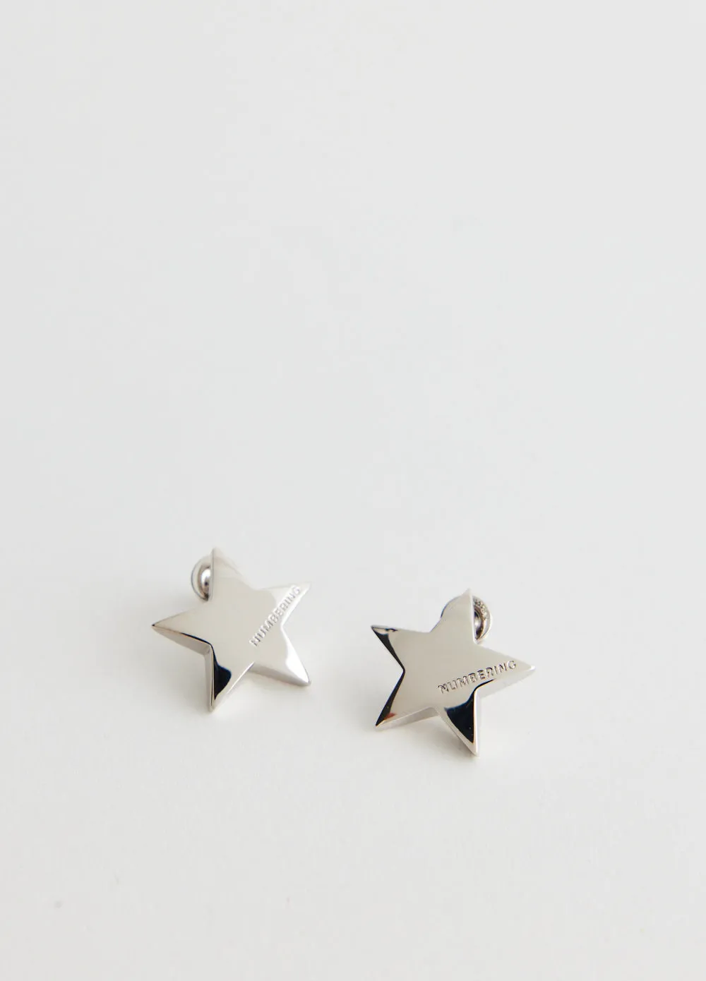 Plain Star Earrings