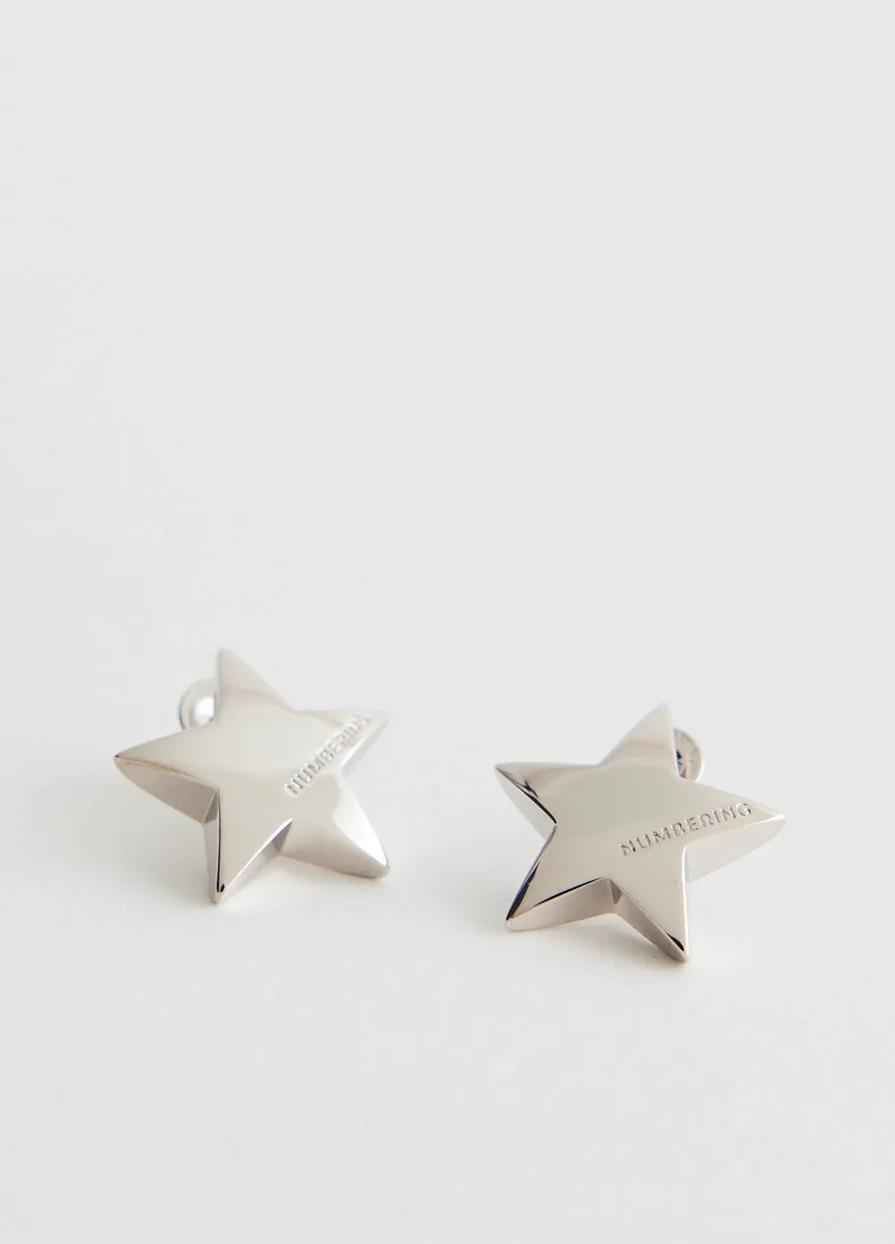 Plain Star Earrings