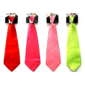 Plain Wide Tie