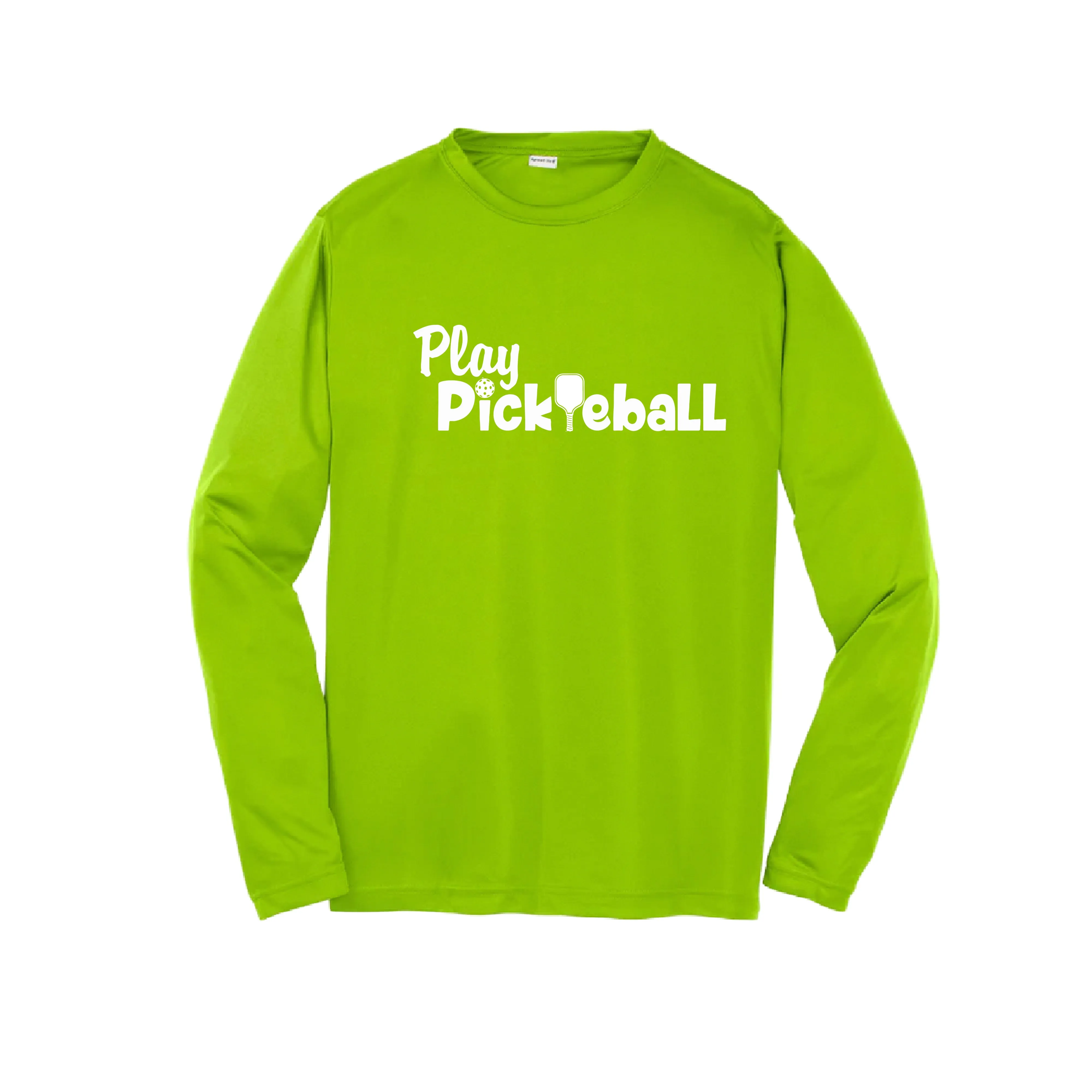 Play Pickleball | Youth Long Sleeve Pickleball Shirts | 100% Polyester