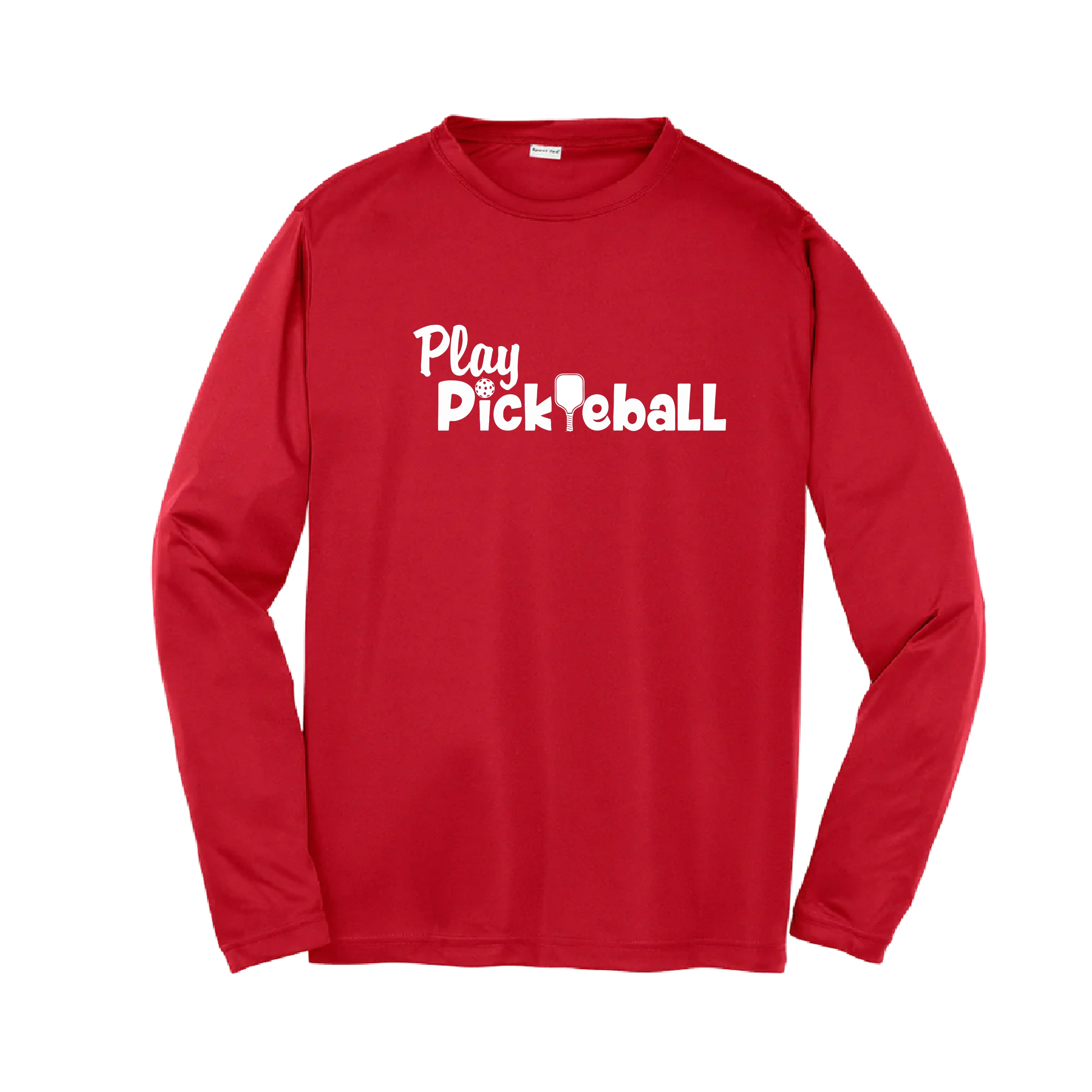 Play Pickleball | Youth Long Sleeve Pickleball Shirts | 100% Polyester