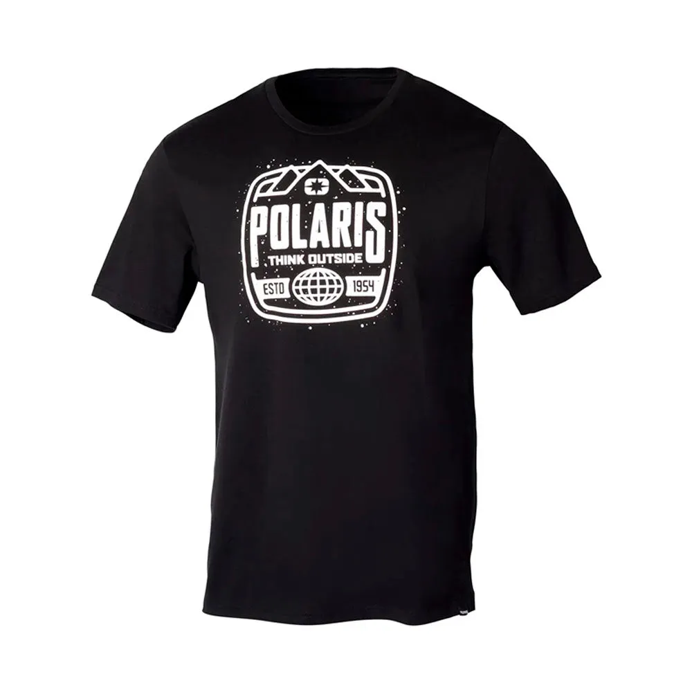 Polaris Stamp Short Sleeve T-Shirt Black
