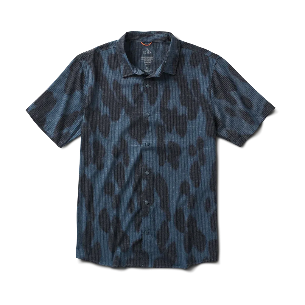ROARK - Bless Up Breathable Stretch Shirt - SEA LEOPARD ORION