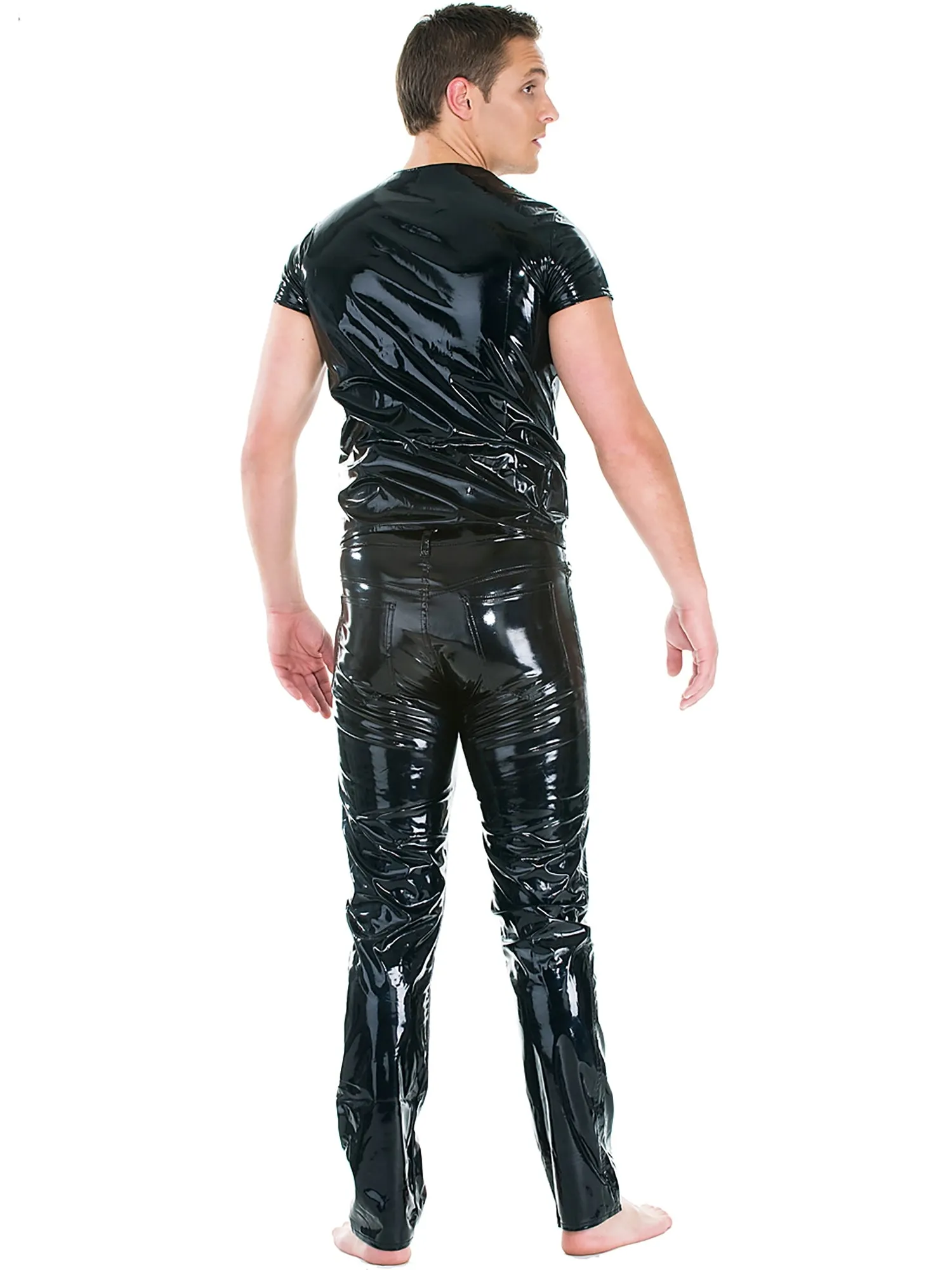 Secret Sale - PVC Straight Cut Jeans