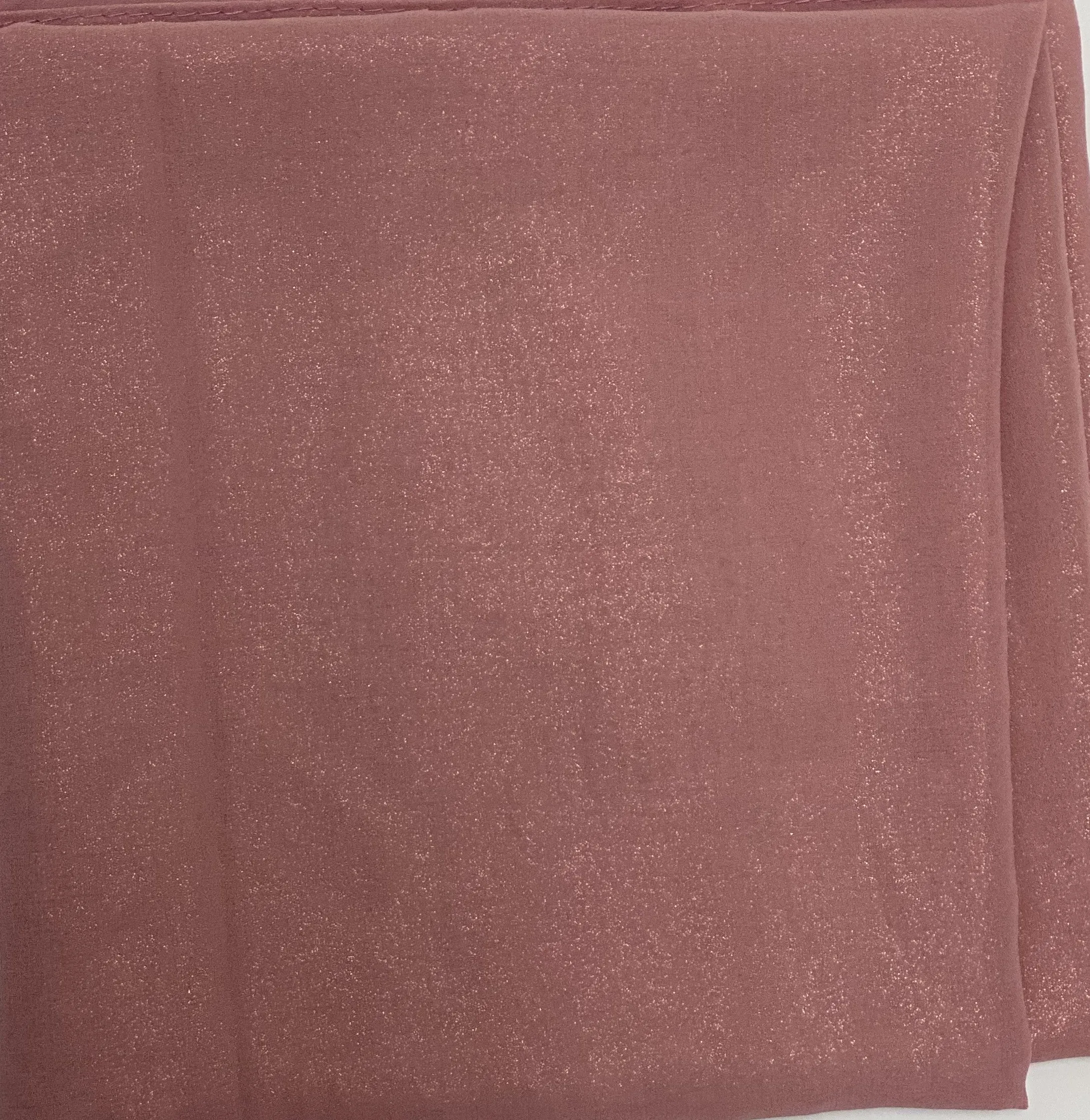 Shimmery Solid Chiffon Hijabs  