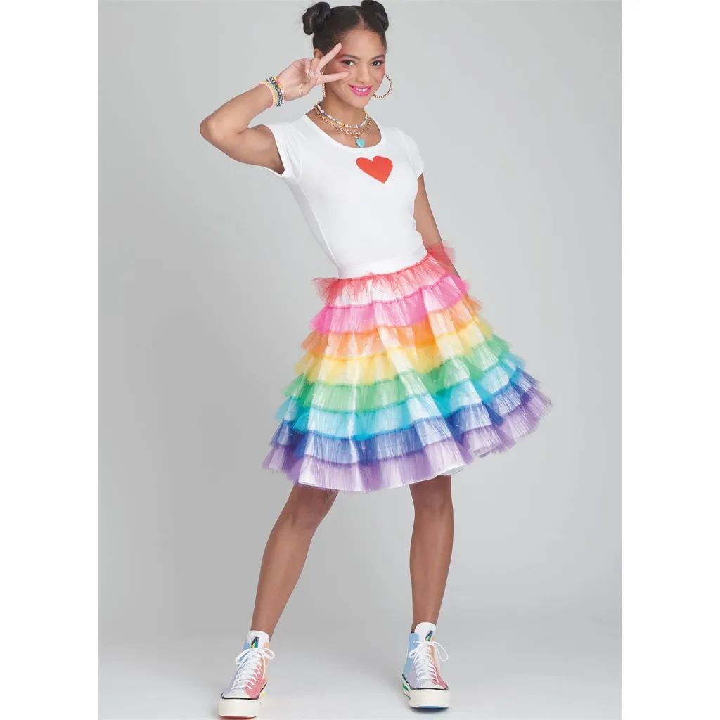 Simplicity Sewing Pattern S9879 Holiday Skirts, Collar and Appliques