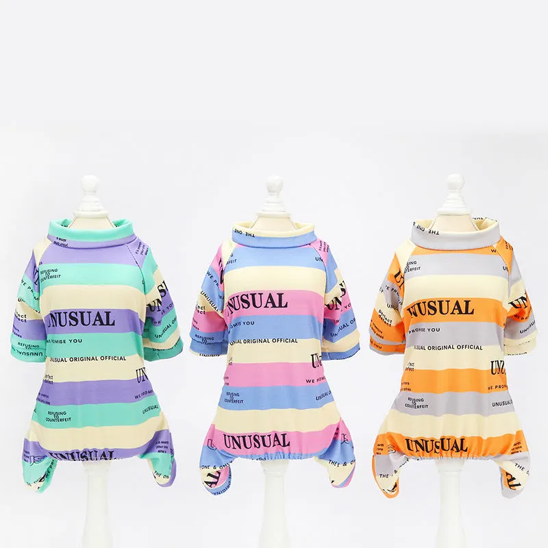 Soft Dog Jumpsuit Breathable Pet Apparel