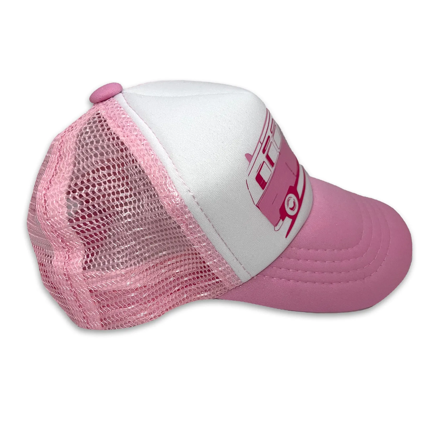 Sol Baby Surf Bus Pink Trucker Hat