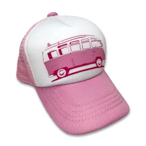 Sol Baby Surf Bus Pink Trucker Hat