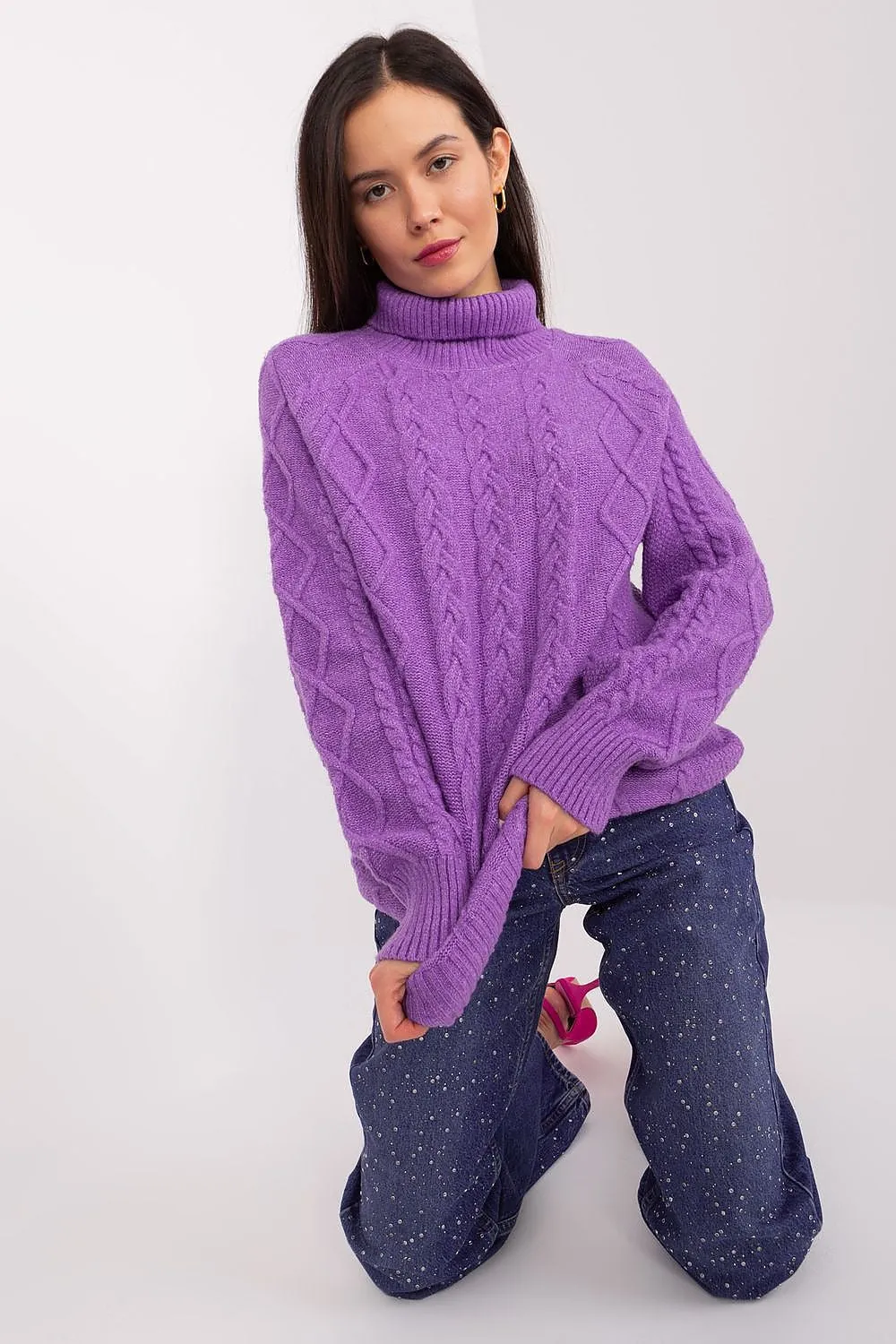 Turtleneck model 189225 AT