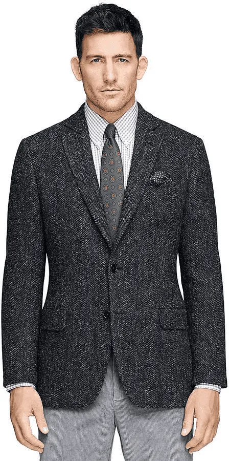Tweed Sportscoats - Tweed Blazer | Black