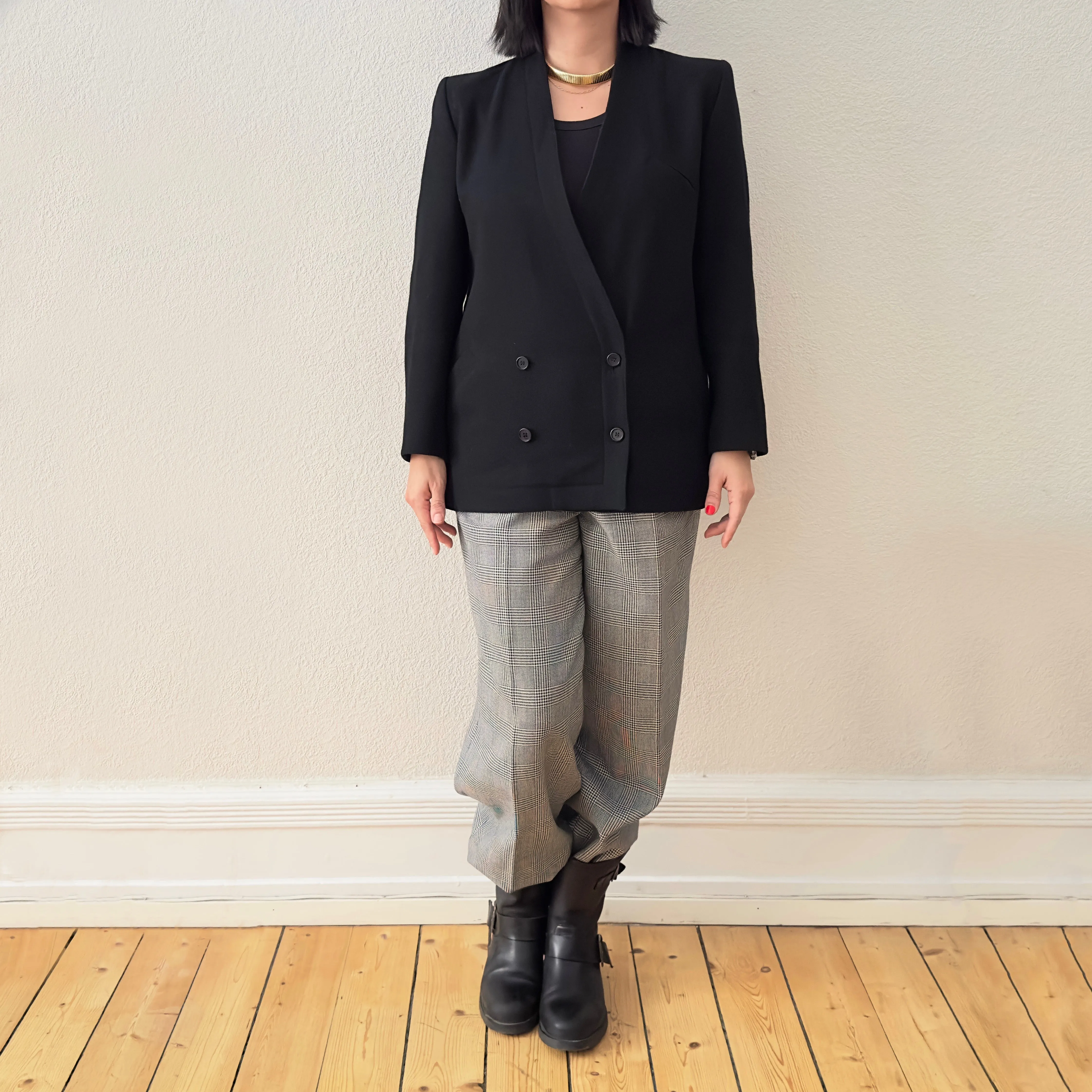 Vintage Ted Lapidus Black Blazer, size M