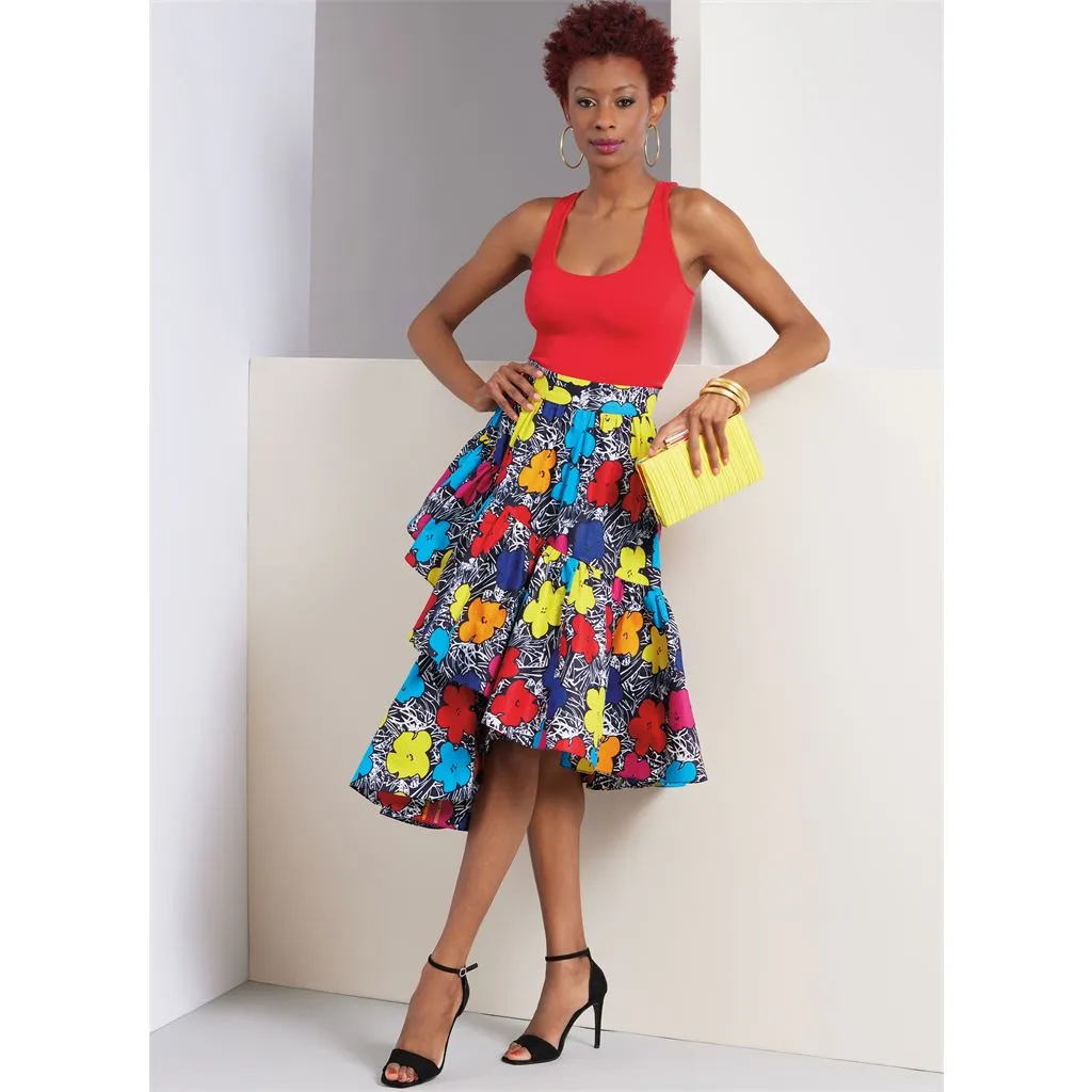 Vogue Pattern V1957 Misses' Skirts