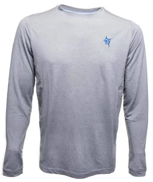White Water Medium Grey UltraFlex Breathable Long Sleeve Shirt