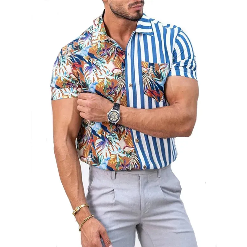 Wiaofellas  -  Mix And Match Summer Short Sleeved Polo Shirts At Home And Out, Monotonous And Breathable Polo Shirts, Men's Clothing