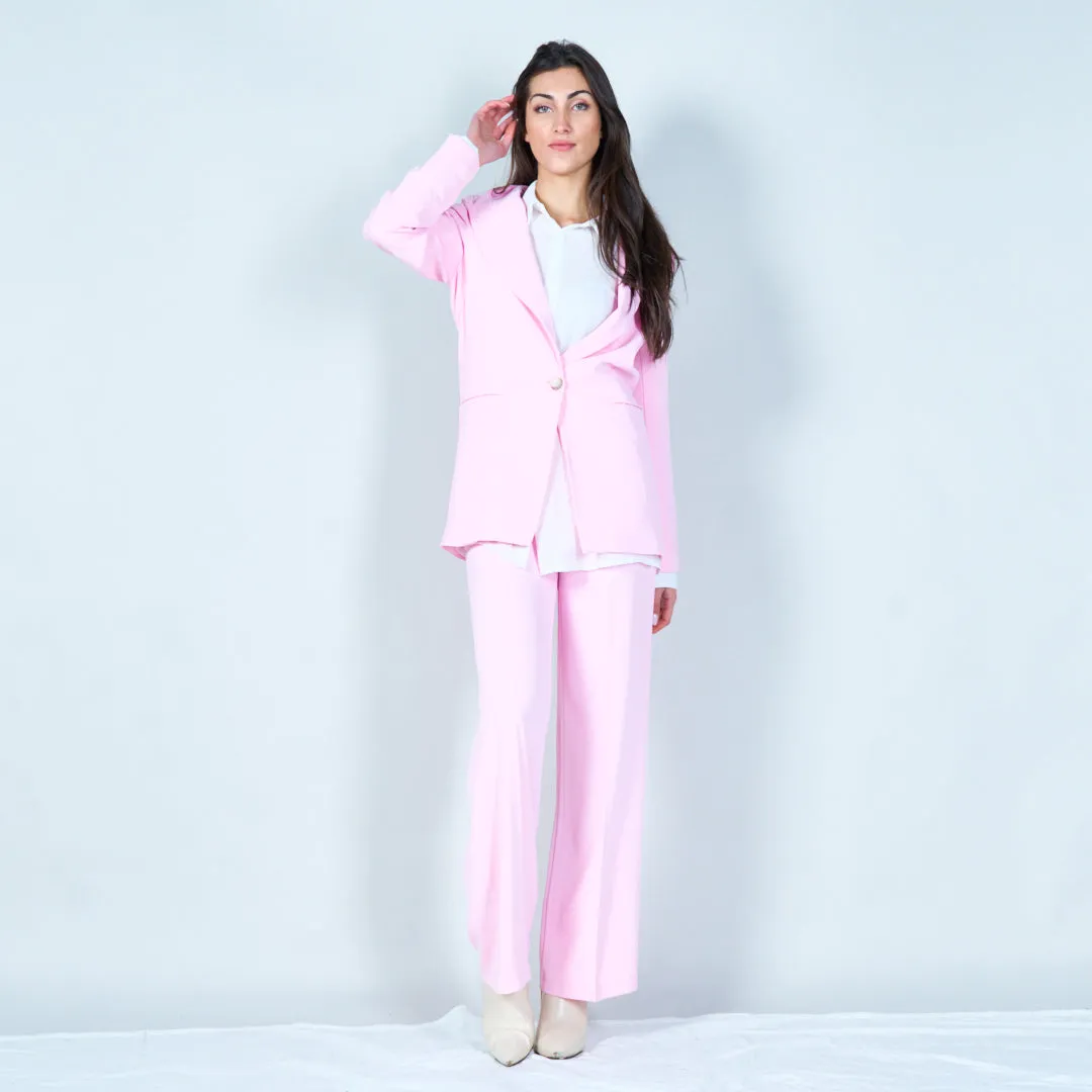 Wide-leg high-waist trousers wholesale